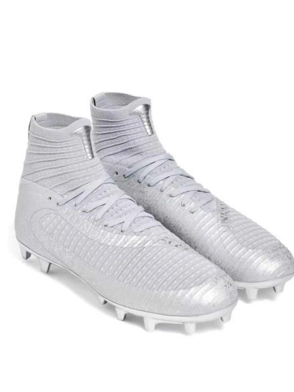 Under Armour Silver Men's Athletic Cleats